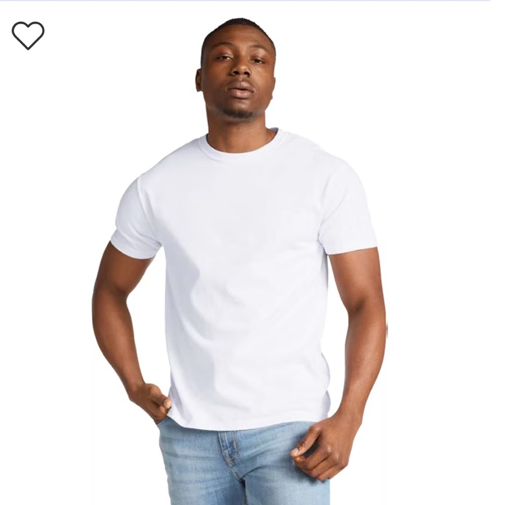 Comfort Colors Heavyweight 1717 White T-Shirt